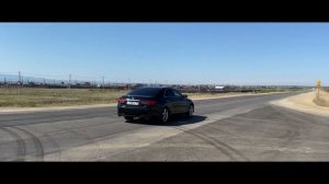 Разгон до 100,100-200,0-200 км/ч на Toyota Mark X GRX133 350S (3.5)