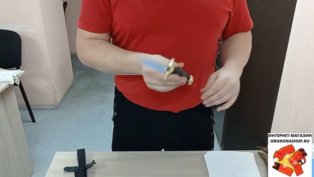 0 518 Нож Финка НКВД, сталь 95Х18, рукоять черный граб, латунь смотреть онлайн