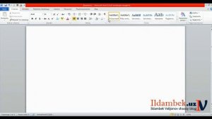 Ms Word 2010 da Harflarni lotindan kirilga, kirildan lotinga o‘g‘iramiz. Macros orqali