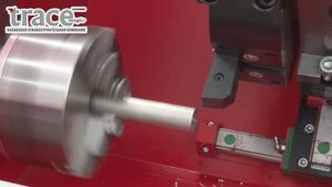 Автосмена на токарном станке с ЧПУ ТМТС-106 - обработка Д16Т (Trace-Magic)