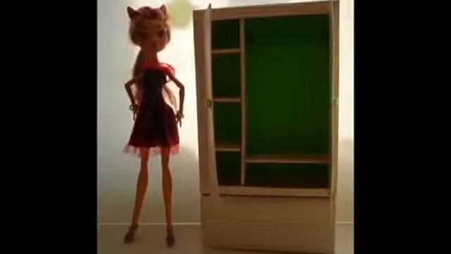 Как сделать шкаф для кукол своими руками How To Make A Case For Hand-made Dolls
