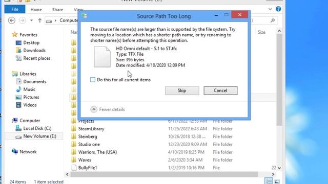 How To Fix Windows Can't Delete File Source Path Too Long смотреть онлайн