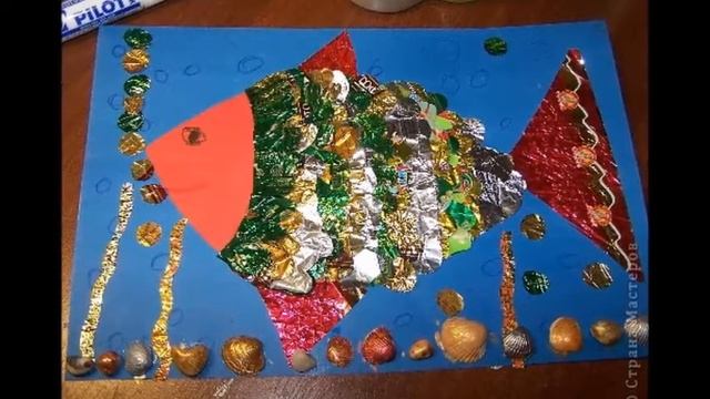 Простые детские поделки из фантиков смотреть онлайн