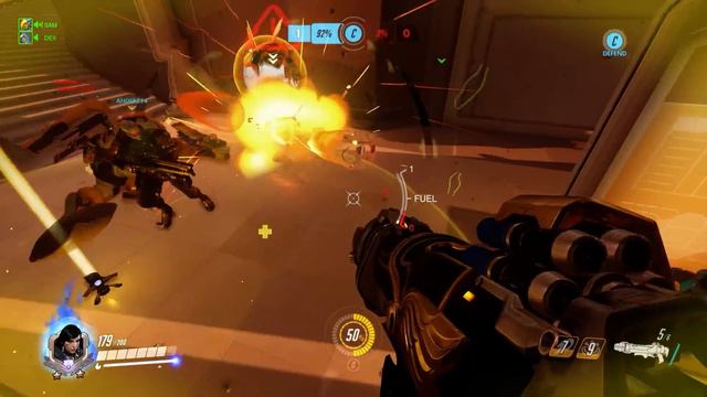 Overwatch - Рейтинговые игры #8 (Смерть с небес) смотреть онлайн