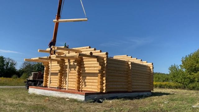 ДОМ ИЗ СОСНЫ 9х9 в г.ТУЛА смотреть онлайн