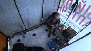 Ловля леща зимой. Путешествие по России. Вышний Волочек