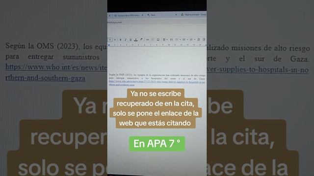 Aprende las diferencias entre APA 6 y APA 7 al momento de citar 🤩🔥 |Dra.Rocio Lima 😇❤️🔥