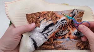 Вышивка крестиком. Мои неоформленные работы. Мой рулон. Май 2021