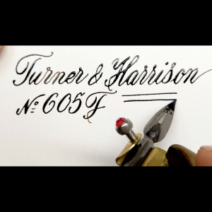 Винтажное перо TURNER & HARRISON 605