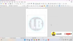 How to Repeat Picture Watermark at Every Pages in LibreOffice Writer? | Add Picture Watermark