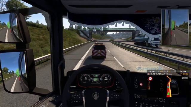 Euro Truck Simulator2 Перевозка негабарита 1часть