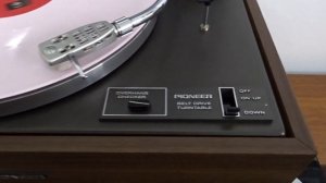 Pioneer PL-12D II Vintage Turntable Demo Playing Buckingham Nicks - Crying In The Night