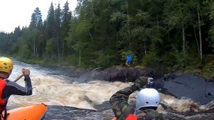 Порог "Падун" на Коже. Прохождение.