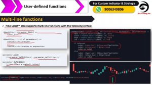 Pine Script v5 User Defined Multi Line Function | Tutorial In Hindi | Episode -40