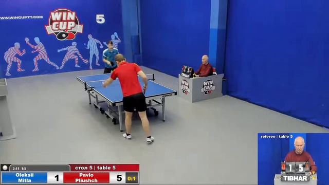 08:00 Метла Алексей 0-3 Плющ Павел cтол 5 ЮГ-2 04.05.22 смотреть онлайн