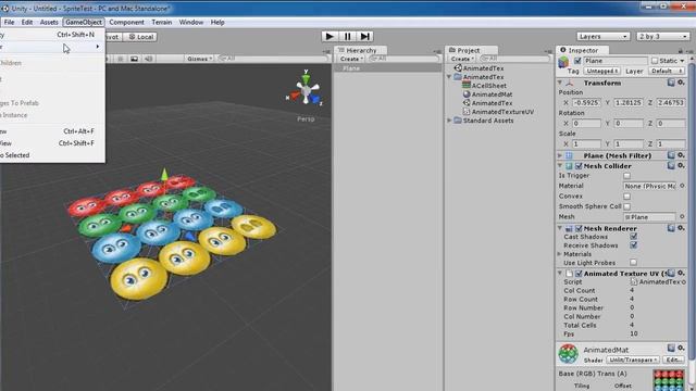 Unity Animating Tiled Texture смотреть онлайн