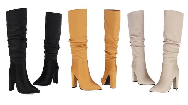 8 Женские сапоги с Алиэкспресс Женская обувь с Aliexpress Women's Winter Boots 2022 Обувь из Китая