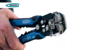 Щипцы для зачистки электропроводов GROSS, арт. 17718