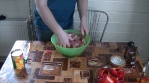 Шашлык из свинины с ананасами. Готовим на природе.