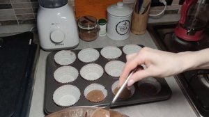 Как приготовить шоколадные маффины с кремом чиз. Вкусные маффины