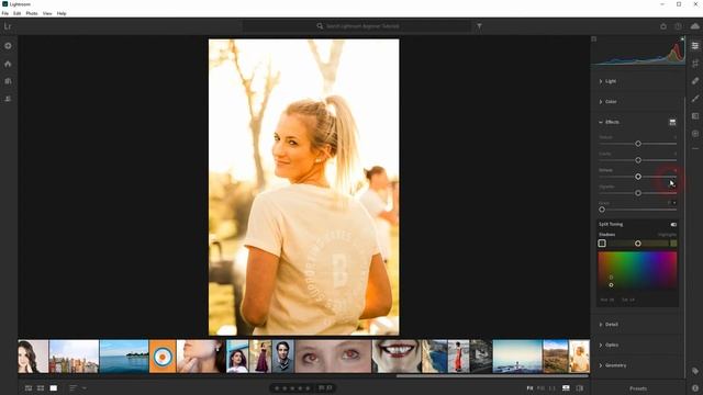 Warm Golden Glow in Adobe Lightroom смотреть онлайн