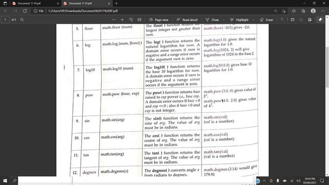 Python "Math Module and Python Expression" | Informatics practices IP Python in Malayalam