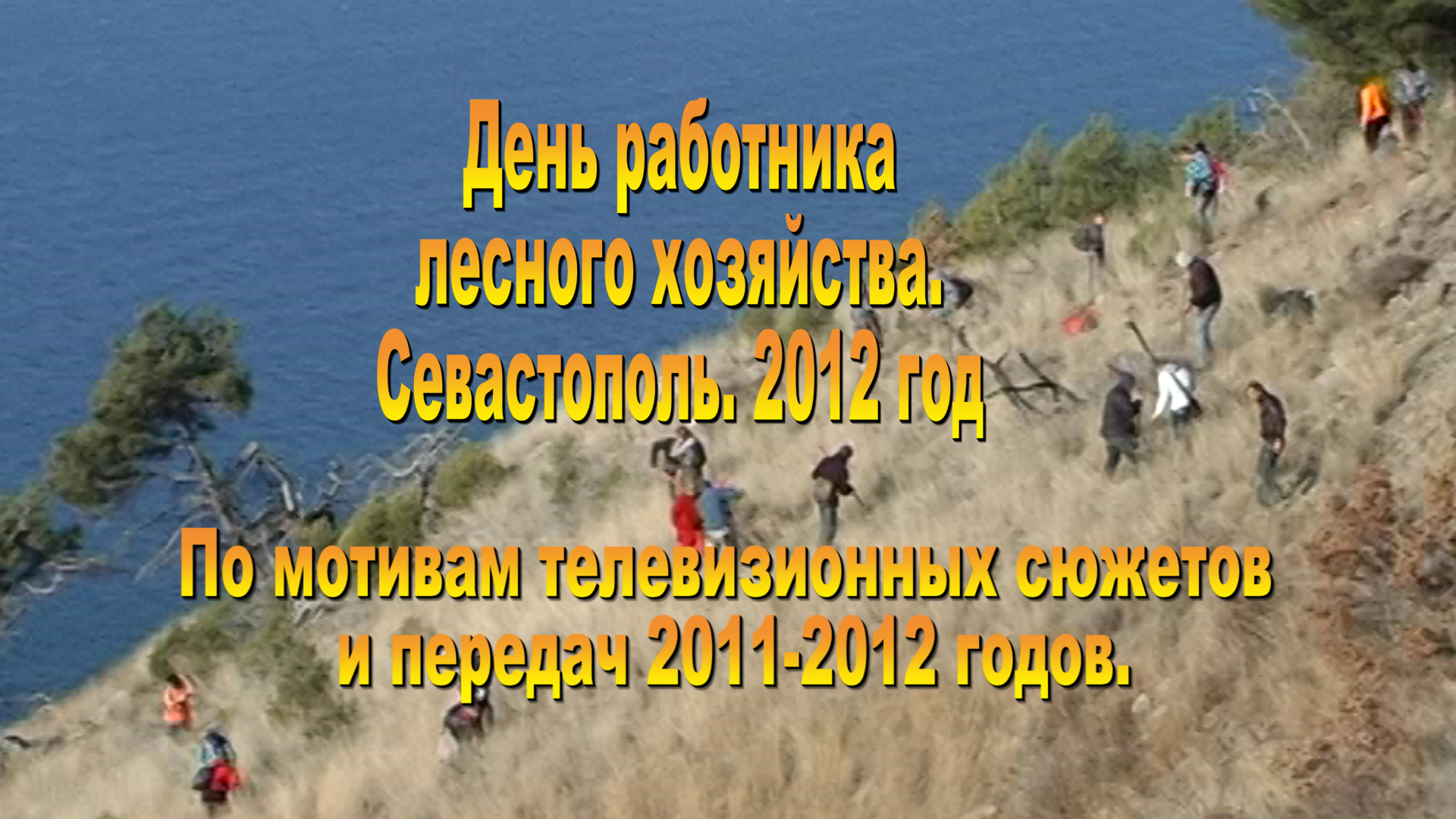 Из истории Севастопольского лесного хозяйства. По мотивам дня лесника 2012 года