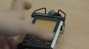 Tascam DR 44WL - основы использования