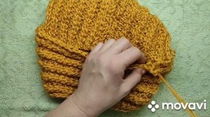 #Простая чалма спицами#Чалма для начинающих#МК Виктории Плантовой#2022#