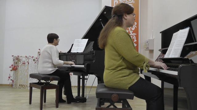 Дуэт Элегия Долгова Е А , Киреева Т А Полька Карабас С Сиротин смотреть онлайн