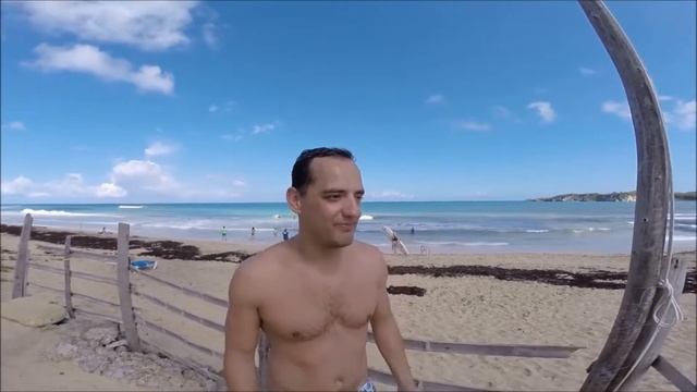 Серфинг в Пунта Кане, пляж Макао смотреть онлайн