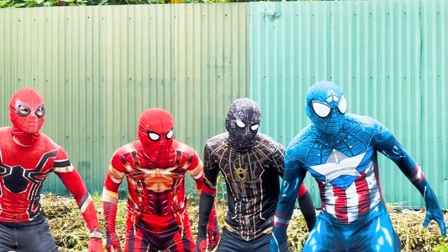 TEAM SPIDER-MAN vs BAD GUY TEAM | The Spider-Verse: GREEN GOBLIN 1.0 ( LIVE ACTION ) смотреть онлайн