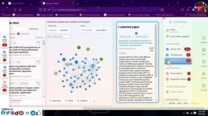 To find relevant papers and articles using Research Rabbit and Connected Papers webpage