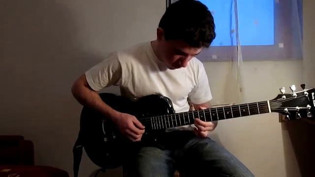 Swedish House Mafia Don't You Worry Child guitar instrumental cover by Peter Gergely WITH TABS смотреть онлайн