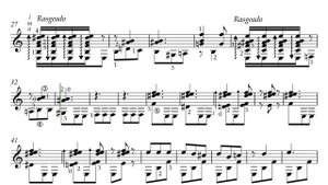 Федерико Гарсиа Лорка. "Anda Jaleo". Видео партитуры