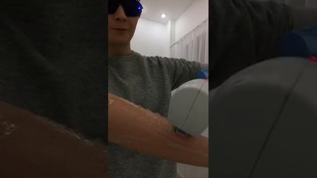 Элос эпиляция рук в прямом эфире CustHair