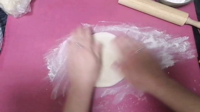 манты розочки на сковороде