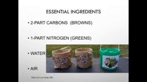 Garden Talk  "Composting 101" April 2023