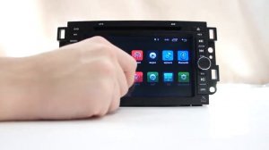 Штатная магнитола Шевроле Каптива на Android с навигацией