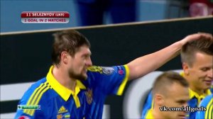 Македония 0-1 Украина / гол Селезнев