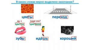 Урок. Часть слова. Окончание. Русский язык 3 класс. #учусьсам