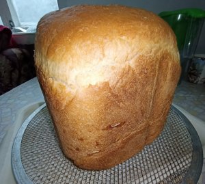 Молочный хлеб в хлебопечке Panasonic