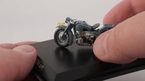 Мотоцикл ИМЗ М-72 Милиция СССР 1947 // DiP Models // Масштабные модели мотоциклов СССР 1:43