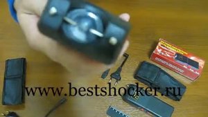 Электрошокер Гром-2 (видео обзор электрошокера Гром-2)