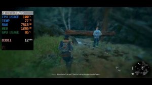 Days Gone | Intel UHD G1 | i3-1005G1 | 8GB Ram | Benchmark