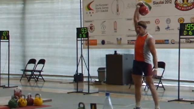 European Championship of Kettlebell Lifting 2011 IUKL SNATCH Highlights קטלבלס смотреть онлайн
