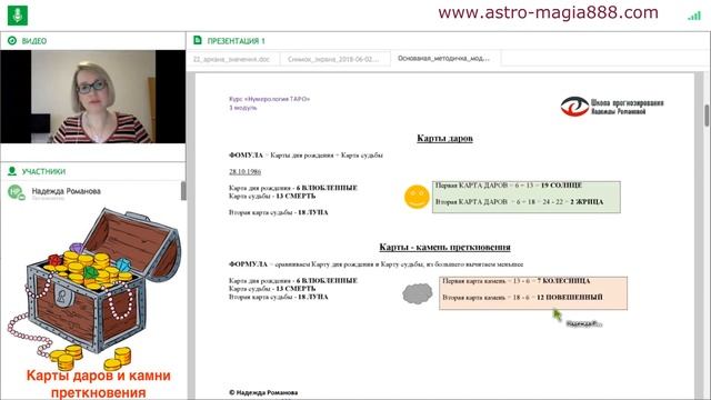 Ваши дары и проблемы по дате рождения