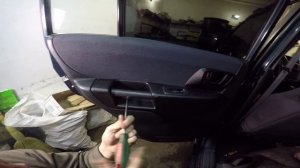 Mitsubishi Pajero Pinin disassembly door (Mitsubishi Pajero Pinin разборка дверей)