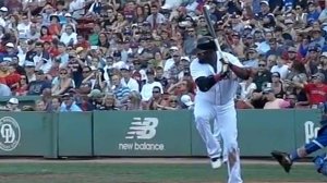 David Ortiz Swing Mechanics - Slow Motion Take