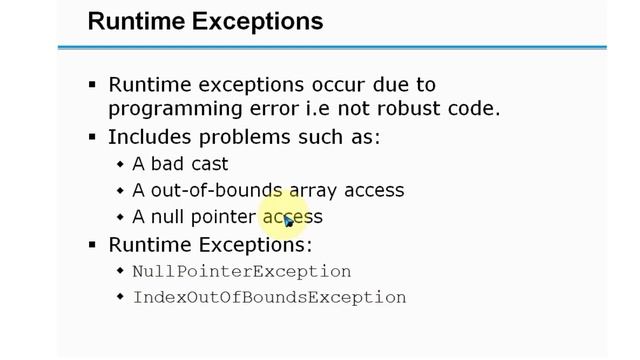 What is Exception Handling in java / Exception Handling in Java PART I